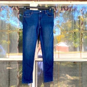 Girls Wonder Nation Size 14 Skinny Denim Blue Jeans 14